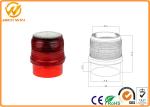 Delineator Post Topper Solar Powered Traffic Warning Lights , SU -1130 LED