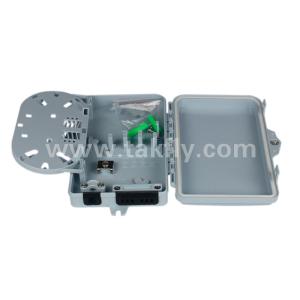 Quality PC ABS Material 6 Core Fiber Optic Termination Box for Fast Fiber Connections wholesale