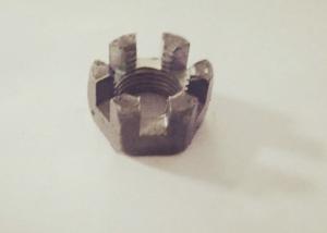 Quality GB60 Heavy Hex M14x1.5 Castle Nut Anti Theft For Moving Parts Connection wholesale