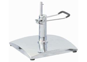 Quality Sliver Salon Equipment Parts Stylish Chair Square Base Chrome Surface wholesale