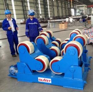 Quality welding rollers ,turnign rollers PU wheels for stainless steel vessel /tank wholesale