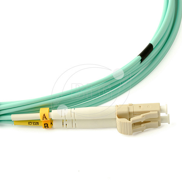 Duplex Single Mode To Multimode Fiber Patch Cord / Blue Fc To Lc Fiber Patch Cord
