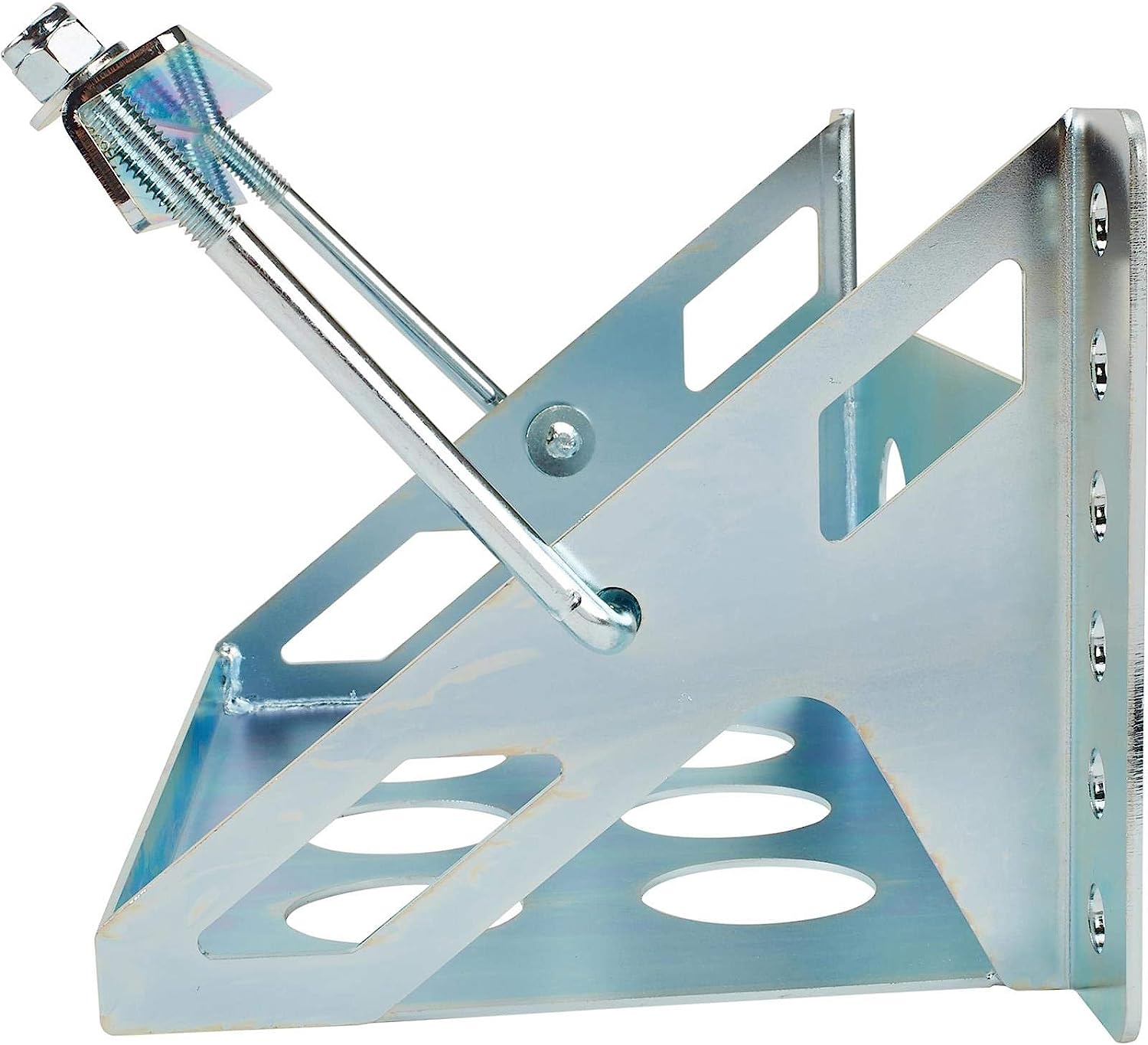 Adjustable Bolt-on Battery Box With Hardware Deep Lightweight Steel Battery Mounting Box