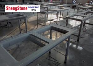 Quality Double Water Trough Chemistry Lab Countertops 16mm Thickness SGS Certification wholesale