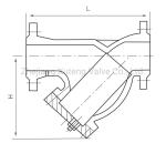Ordinary Temperature Pressure Flange Stainless Steel Filter SS304 for Industrial
