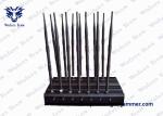 Adjustable 14 Antennas Powerful 3G 4G Phone Blocker WiFi UHF VHF GPS Lojack
