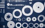 Tungsten Carbide Metal Slitter Knives OD270 HRa86.3 High Accuracy