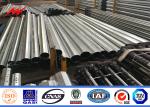 Treated 35FT galvanized street light pole For Power Distribution
