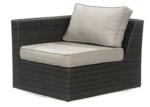 Outdoor Garden Wicker Rattan Sectional Sofa Patio Sofa Set With Cushion