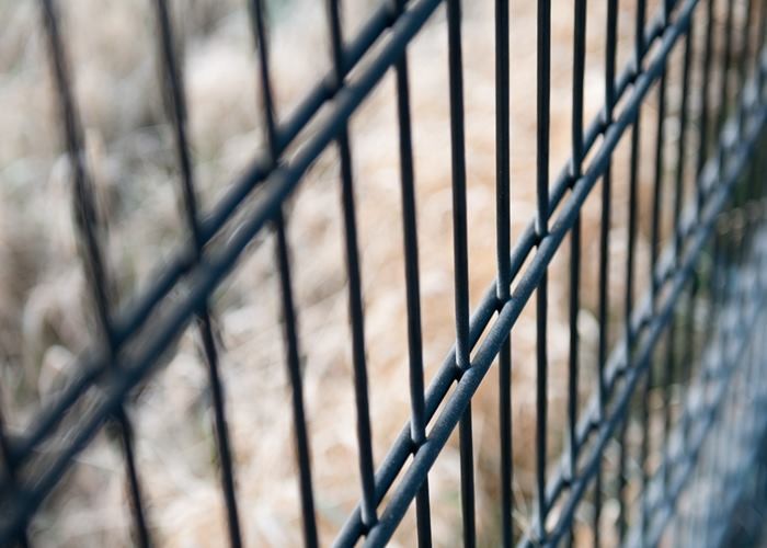 H2400mm Double Wire Welded Fence