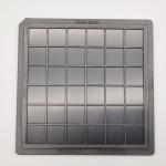 ABS MPPO Waffle Pack Bare Die Tray 36PCS Optical Device Packaging