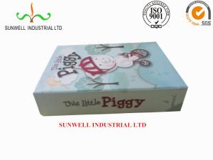 Quality Book Shape Handcrafted Gift Boxes With Magnet Closure CMYK Printing wholesale