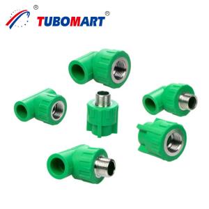 Quality ISO9001 ISO14001 Ppr Pipe Elbow Polypropylene PPR Plastic Pipe Fittings wholesale