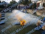 13 Impeller Multi-impellers aerator，Long Arm Diesel Engine Paddle Wheel Aerator