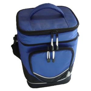 Quality Two Compartment Insulated Picnic Bag PEVA PVC Cotton Food Container wholesale