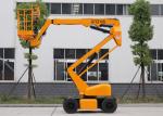 10M Electric Powered Articulated Hydraulic Boom Lift With 200KG Lifting Capacity