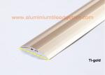 Long Durability Aluminium Floor Trims Cover Strip For Laminate / Doorway