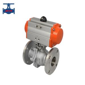 Quality Pneumatic flanged ball valve wholesale