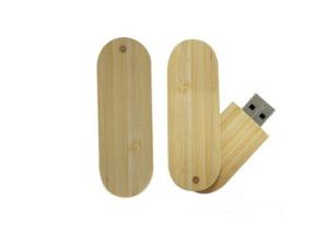 Quality Auto - Run Proof Wooden Usb Flash Drive , Shockproof / Moisture Bamboo Flash Drive wholesale
