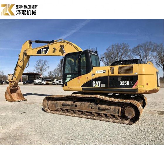 25Ton Caterpillar 325 Used Crawler Excavator 140KW Moving Type Crawler Chain