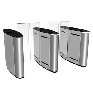 Quality Automatic Sliding Gate Turnstile , Touchless Turnstile Facial Recognition wholesale