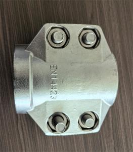 Quality Stainless Steel Precision Investment Casting Hose Fitting With Safety Clamps wholesale