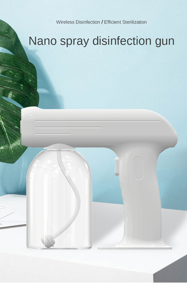 Home Office Nano Spray Disinfection Gun For Sanitization Kills 99% Of Germs