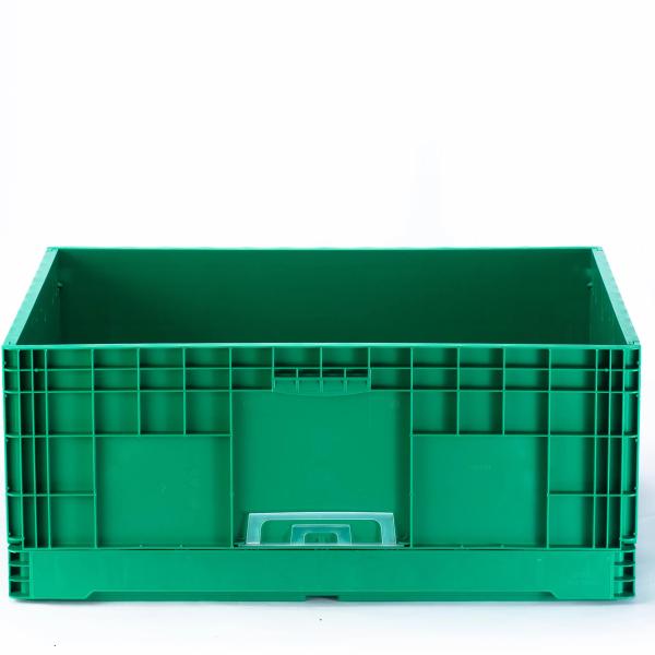 Customized 800x600x340mm EU Tooling Storage Container Collapsible Moving Plastic