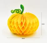 Colors Pumpkin Paper Honeycomb Halloween Decorations