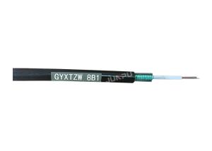 Quality Durable GYXTZW Outdoor Fiber Optic Patch Cable F8 8 Core Singlemode G.652D wholesale
