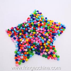 Quality Wholesale Colorful DIY Pom Pom Ball For Costume Christmas Decoration wholesale
