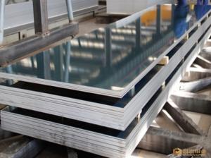 Quality 6061 Flat Aluminum Sheets , Polished Aluminum Flat Bar Glossy Surface wholesale