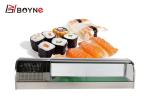 Restaurant Cake Display Case Single Layer Sushi Fridge Cabinet