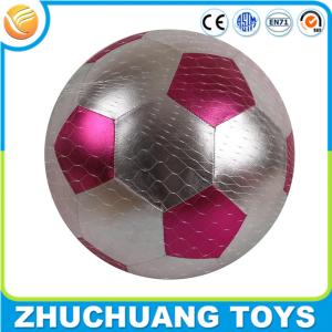 Quality 25cm cheap inflatable fabric covered mini soccer balls in bulk wholesale