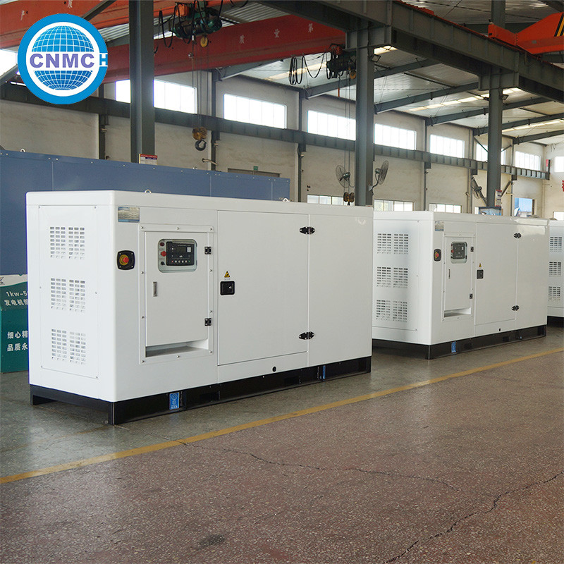 Soundproof Cummins Diesel Silent Generator Mobile Type With Water Cooling