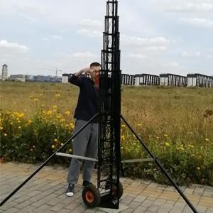 Quality Portable 30M Aluminum Wire Guyed Winch Up Tower wholesale
