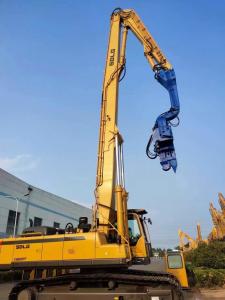 China PCF 350 SDLG Excavator Hydraulic Vibro Hammer 12 Meters Sheet Piling Construction on sale