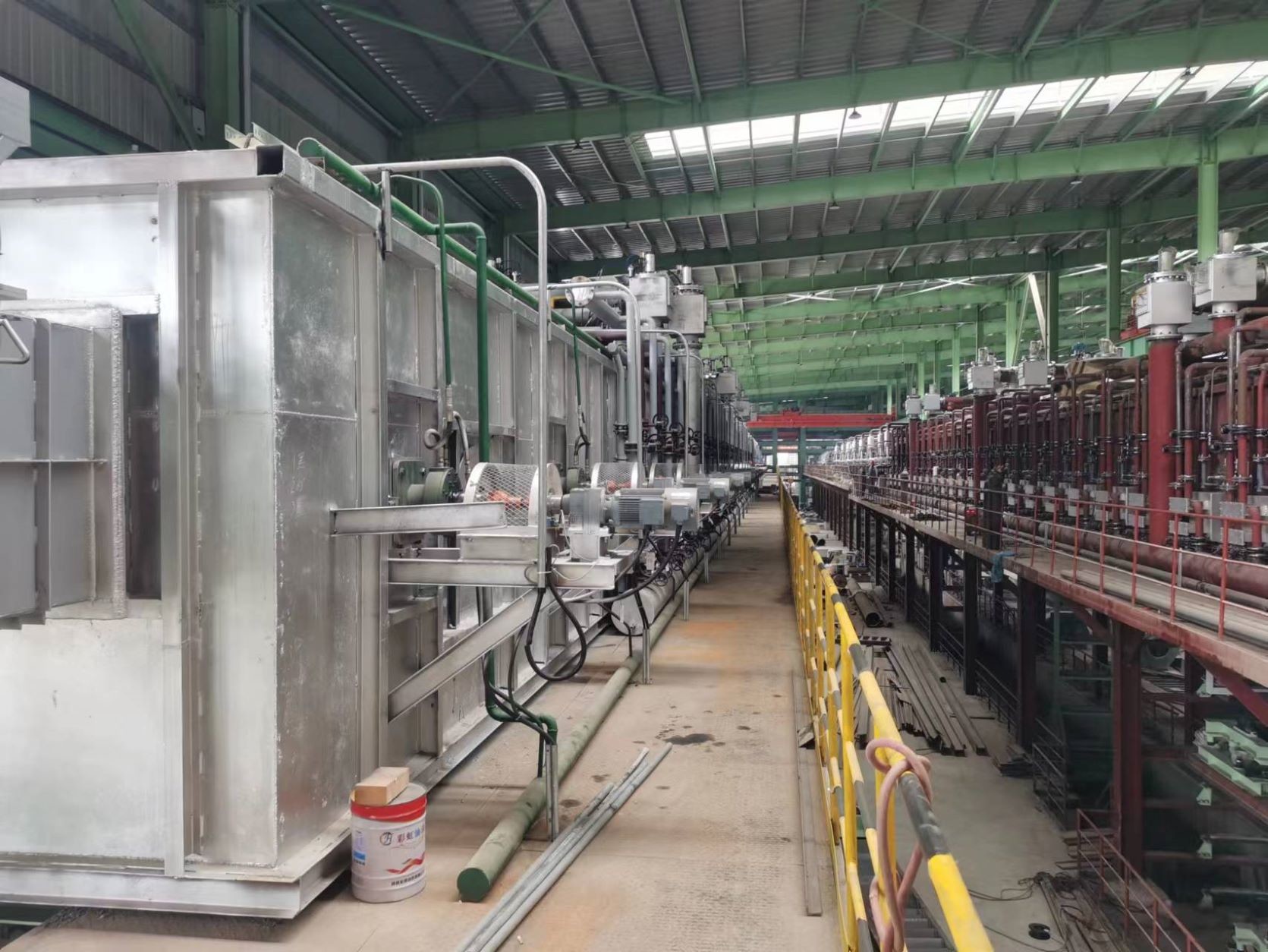 Electro Hot Dip Galvanizing Machine Continuous 0.4-1.6mm 800mm