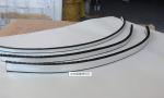 Double glass making warm edge spacer apply machine and tools
