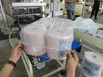 Semi Automatic 4/6 Rolls Per Bag Maxi Paper Towel Roll Bundle Packing Machine