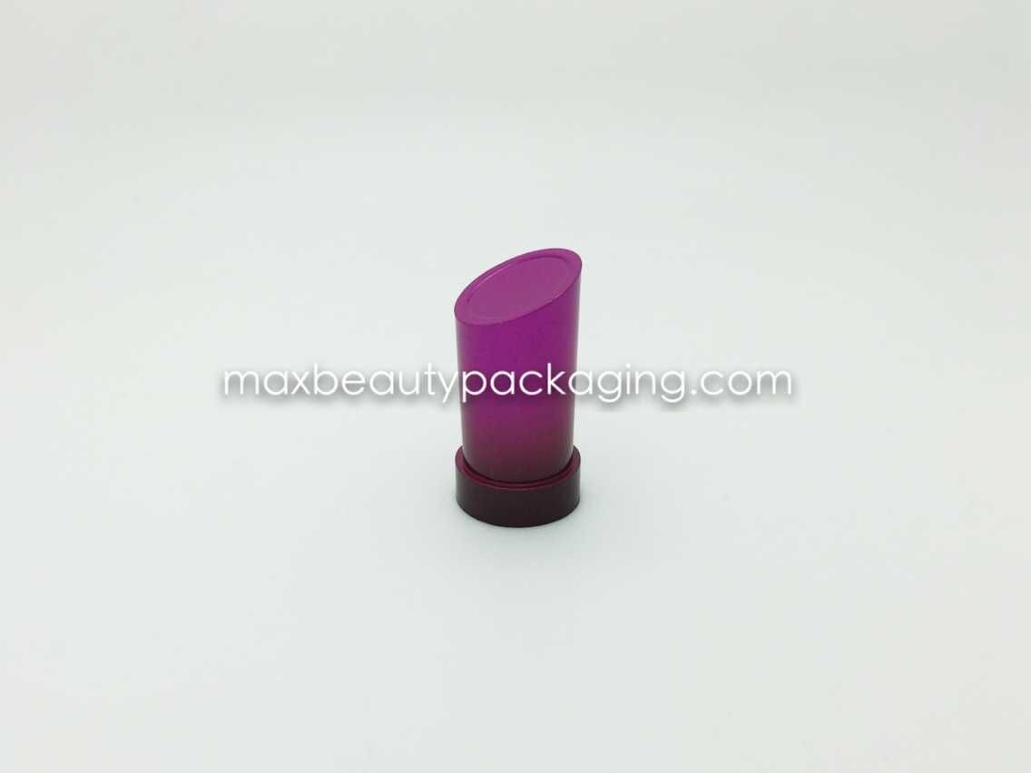 N2037 nail polish cap nail polish packaging UV coating pink gradient color finish plastic double cap