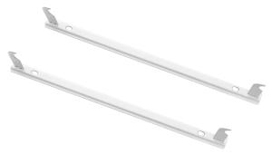 Quality Steel Cast Iron Radiator Wall Brackets 2PC/Set White wholesale