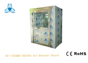 Quality Automatic Blowing Stainless Steel Air Shower , Air Jet Shower 1150mm Door Width wholesale
