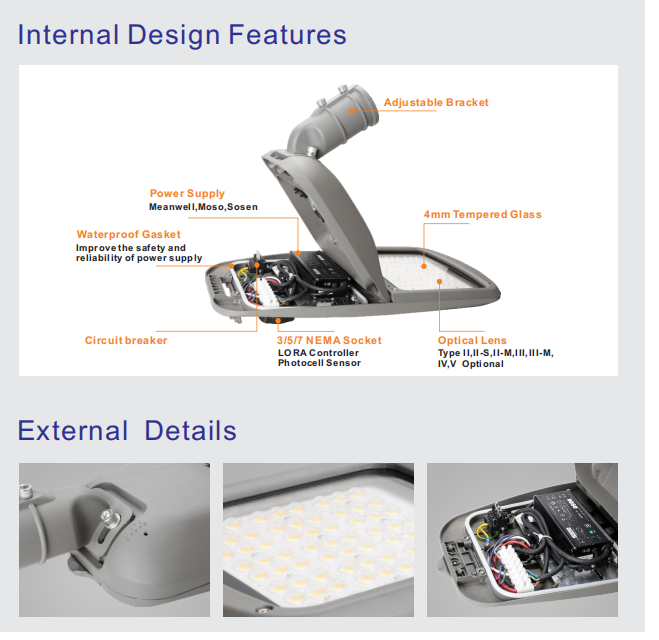 L29 LED Street Light Is A Classic Designin Lighting Market Power Ranges Coveredfrom 30W-200W