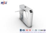 Fingerprint Reader Tripod Turnstile Gate , Full Automatic 304 Stainless Steel