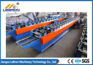 Quality PLC 1.2mm Steel Door Frame Making Machine Gearbox Drive wholesale