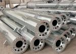 13m Double Circuit Hot Dip Galvanized Steel Tubular Pole