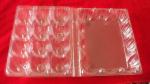 shenzhen factory supply stock egg tray 12 holes PVC folding boxes