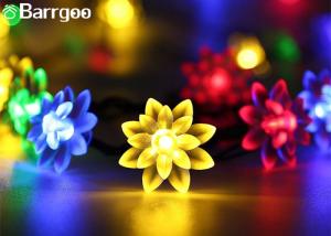 Quality Outdoor Colorful Solar LED Christmas Lights Flower Waterproof String 0.15M Lamp Space wholesale