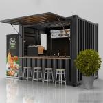 Galvanized Steel Square Tubes 10ft Modern Design Prefabricated Mini Mobile Steel